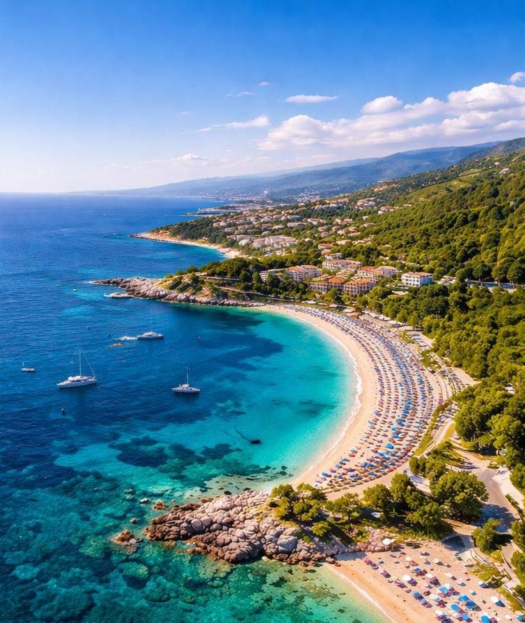 Albanian Riviera beaches and relaxation